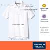 French Toast Unisex-Child Short Sleeve Pique Polo Uniform Shirt (Standard & Husky)(Red)