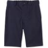 French Toast Boys Adaptive Bermuda Shorts with Hook and Loop Closure(Navy)