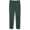 French Toast Boys’ Relaxed Fit Twill Pant with Adjustable Waist in Standard Slim and Husky(Hunter Green)