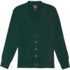 French Toast Unisex Anti-pill V-neck (Standard & Husky) School Uniform Cardigan Sweater(Hunter)