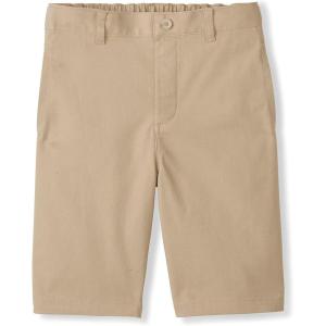 French Toast Boys Adaptive Bermuda Shorts with Hook and Loop Closure(Khaki)