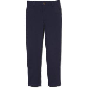 French Toast Boys’ Adjustable Waist Straight Fit Stretch Twill Chino Pant(School Uniform Navy)
