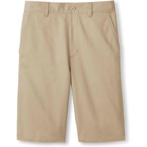 French Toast Boys’ Elastic Back Shorts School Uniform for Kids(Khaki (New))