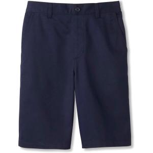 French Toast Boys’ Elastic Back Shorts School Uniform for Kids(Navy (New))