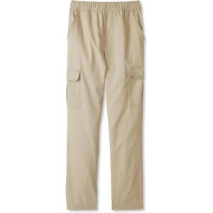 French Toast Boys’ Pull-On Straight Fit Twill Cargo Pant(Khaki)