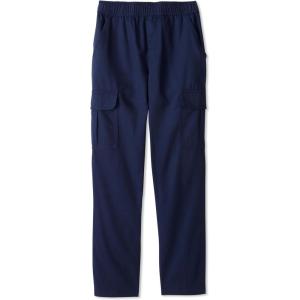 French Toast Boys’ Pull-On Straight Fit Twill Cargo Pant(Navy)