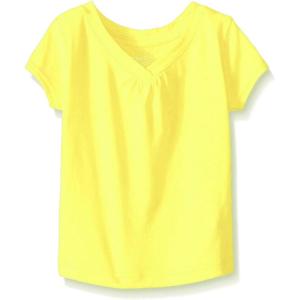 French Toast Girls Short Sleeve V-Neck T-Shirt Tee(Scorcher)