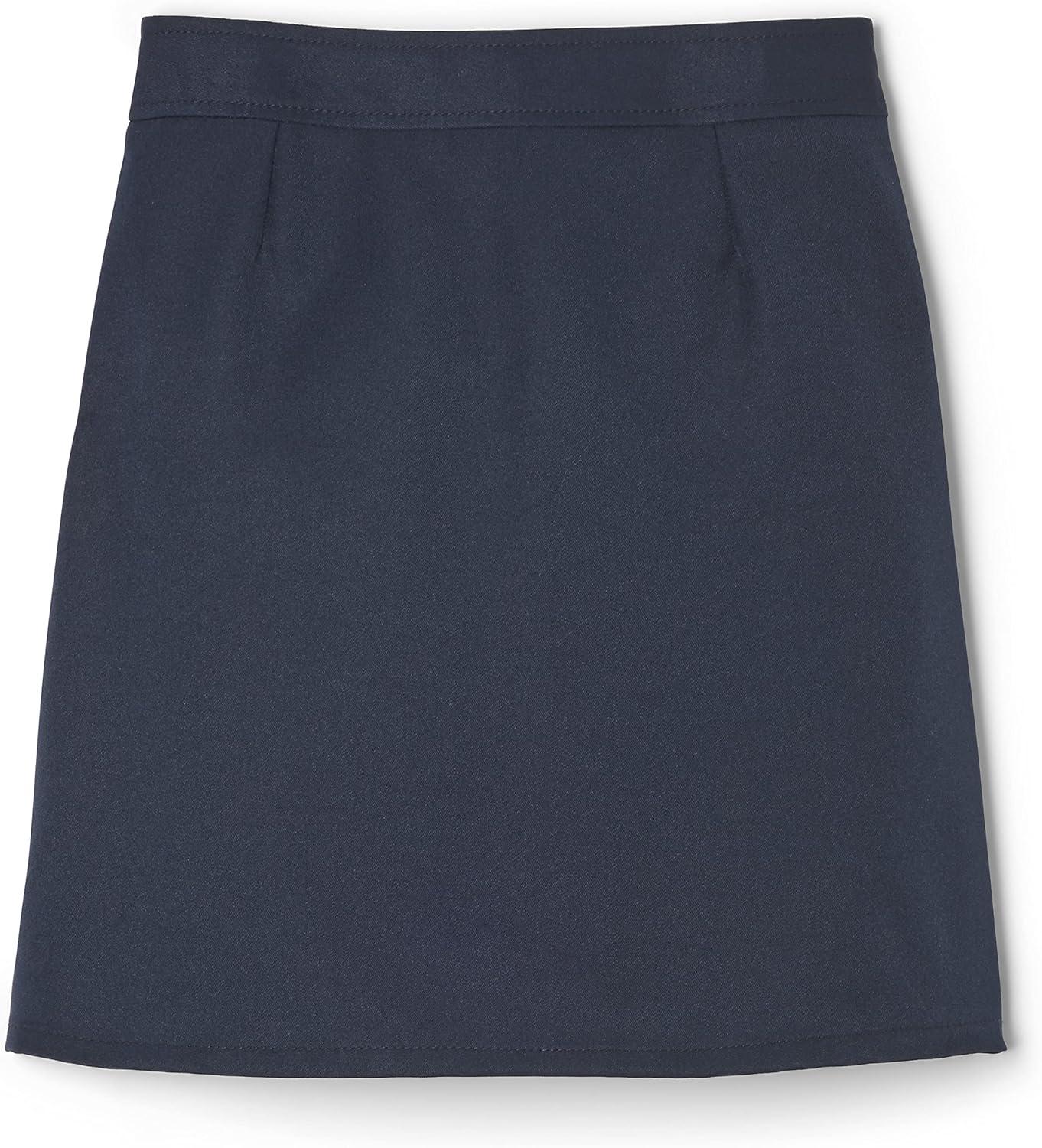 imageFrench Toast Girls Adjustable Waist PleatedFront Twotab ScooterNavy