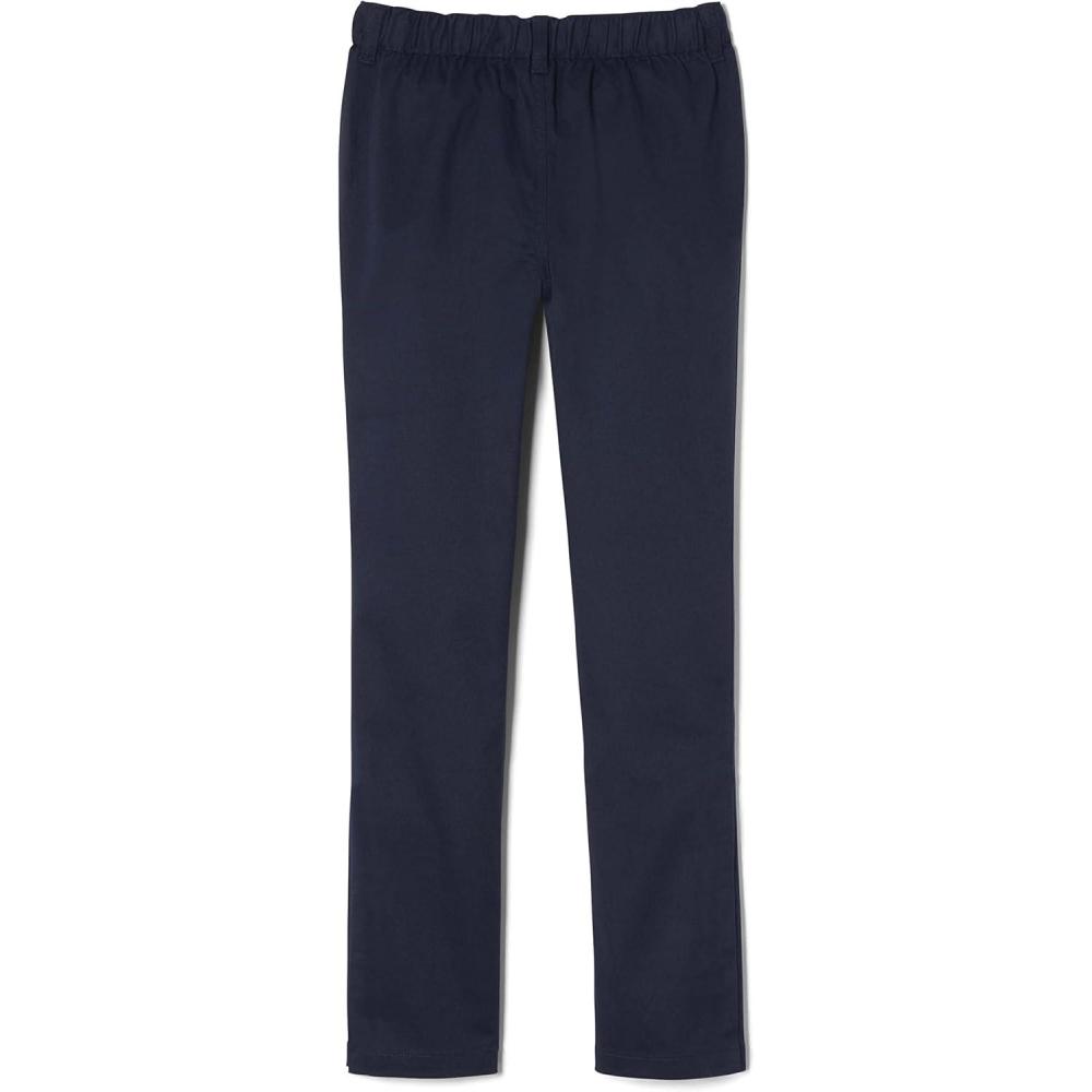 imageFrench Toast Girls Adaptive Straight Leg Pants with Hook and Loop Closure and PullApart Leg OpeningsNavy