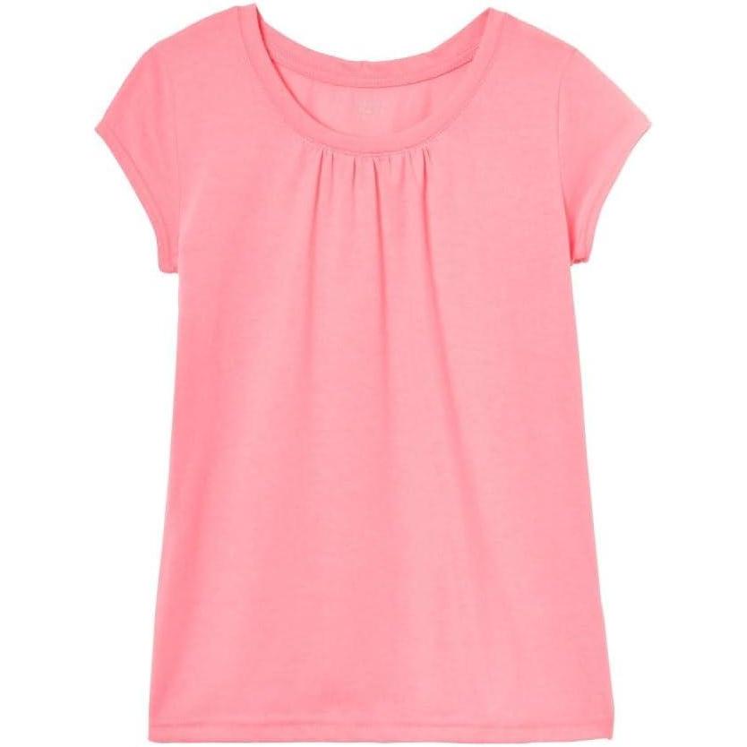 imageFrench Toast Girls Toddler Short Sleeve Crewneck Tee TShirtPink Pizzazz