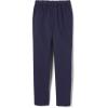 French Toast Boys Adaptive Relaxed Fit Twill Pants with Hook and Loop Closure and Pull-Apart Leg Openings(Navy)