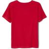 French Toast Boys Adaptive Short Sleeve Super-Soft Crewneck Tee Shirt with Flat Seams(Red)