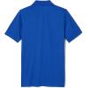 French Toast Boys’ Short Sleeve Moisture Wicking Stretch Sport Polo Shirt (Kids Standard & Husky Sizes)(Royal Blue)