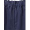 French Toast Girls Adaptive Bermuda Shorts with Hook and Loop Closure(Navy)