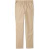 French Toast Girls Adaptive Straight Leg Stretch Twill Pant(Khaki (New))