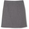 French Toast Girls Adjustable Waist Pleated-Front Two-tab Scooter(Heather Gray)