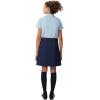 French Toast Girls Adjustable Waist Pleated-Front Two-tab Scooter(Navy)