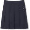 French Toast Girls Adjustable Waist Pleated-Front Two-tab Scooter(Navy)
