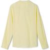 French Toast Girls Long Sleeve Woven Shirt with Peter Pan Collar (Standard & Plus)(Yellow)