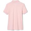 French Toast Girls’ Picot Collar Polo Short Sleeve Shirt (Kids Standard & Plus Size), Pink, 10-12