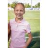 French Toast Girls’ Picot Collar Polo Short Sleeve Shirt (Kids Standard & Plus Size), Pink, 10-12