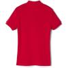 French Toast Girls’ Picot Collar Polo Short Sleeve Shirt (Kids Standard & Plus Size), Red, 18-20