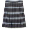 French Toast Girls’ Plaid Pleated Skirt(Blue & Gold Plaid)