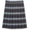 French Toast Girls’ Plaid Pleated Skirt(Blue & Gold Plaid)