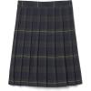 French Toast Girls’ Plaid Pleated Skirt(Green Plaid)