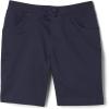 French Toast Girls Pull-On Cotton Twill Shorts with Pockets(Navy)
