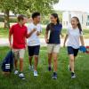 French Toast Girls Pull-On Cotton Twill Shorts with Pockets(Navy)