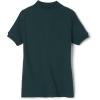 French Toast Girls’ Short Sleeve Picot Collar Polo School Uniform Shirt (Standard and Plus)(Hunter Green)