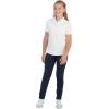 French Toast Girls’ Short Sleeve Picot Collar Polo School Uniform Shirt (Standard and Plus)(Yellow)