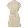 French Toast Girls’ Short Sleeve Safari Dress(Khaki)