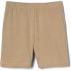 French Toast Girls’ Stretch Kick Short Bike Shorts(Khaki)