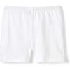 French Toast Girls’ Stretch Kick Short Bike Shorts(White)