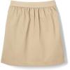 French Toast Girls Uniform Skirts, Pleated Knot Scooter(Khaki Beige)