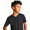 French Toast Men’s Short Sleeve V-Neck Tee(Dark Midnight)