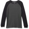 Charcoal Raglan