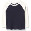 Navy Raglan