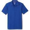 French Toast Boys’ Short Sleeve Moisture Wicking Stretch Sport Polo Shirt (Kids Standard & Husky Sizes)(Royal Blue)