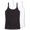 French Toast Girls 2-Pack Basic Cami Tops(Black/White)
