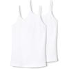 French Toast Girls 2-Pack Basic Cami Tops(White/White)