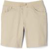 French Toast Girls Pull-On Cotton Twill Shorts with Pockets(Khaki)