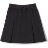 French Toast Girls’ Pull-on Kick Pleat Scooter School Uniform Skirt(Black)