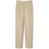 French Toast Little Boys’ Pleated Double Knee Pant with Adjustable Waist(Khaki)