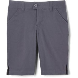 French Toast Girls’ Classic Discontinued Bermuda Short(Heather Gray)