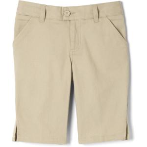 French Toast Girls’ Classic Discontinued Bermuda Short(Khaki)