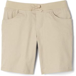 French Toast Girls Pull-On Cotton Twill Shorts with Pockets(Khaki)