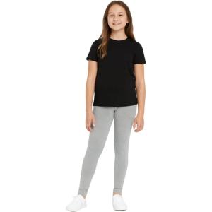 French Toast Girls Solid Leggings(Heather Gray)